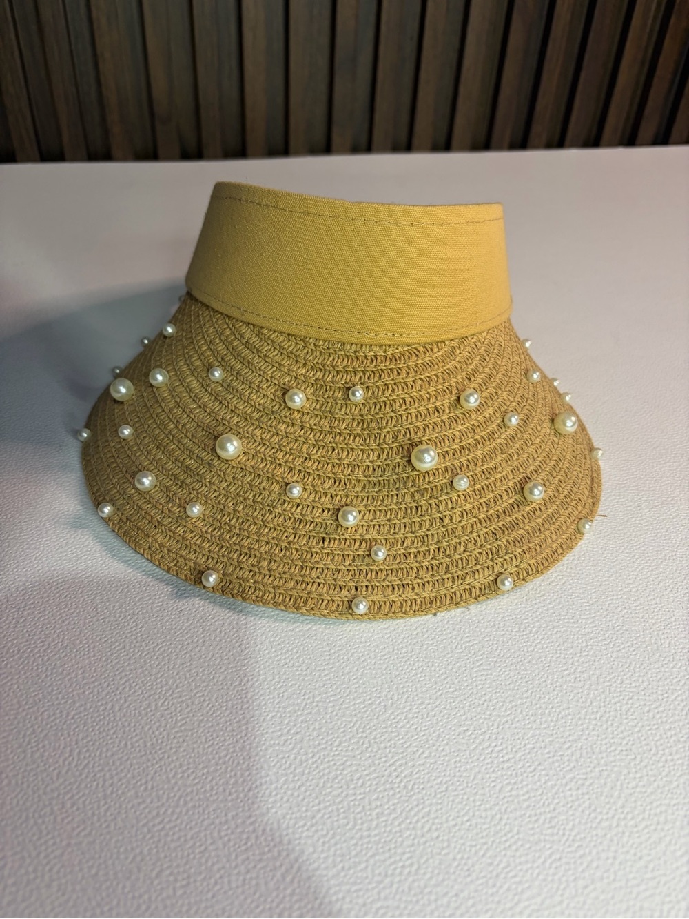 Marcus Adler New York Straw Visor Hat
